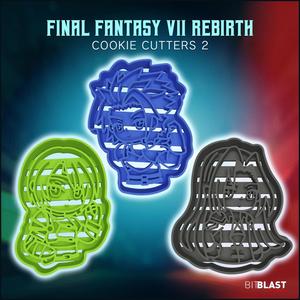 Final Fantasy VII Rebirth Cookie Cutters 2