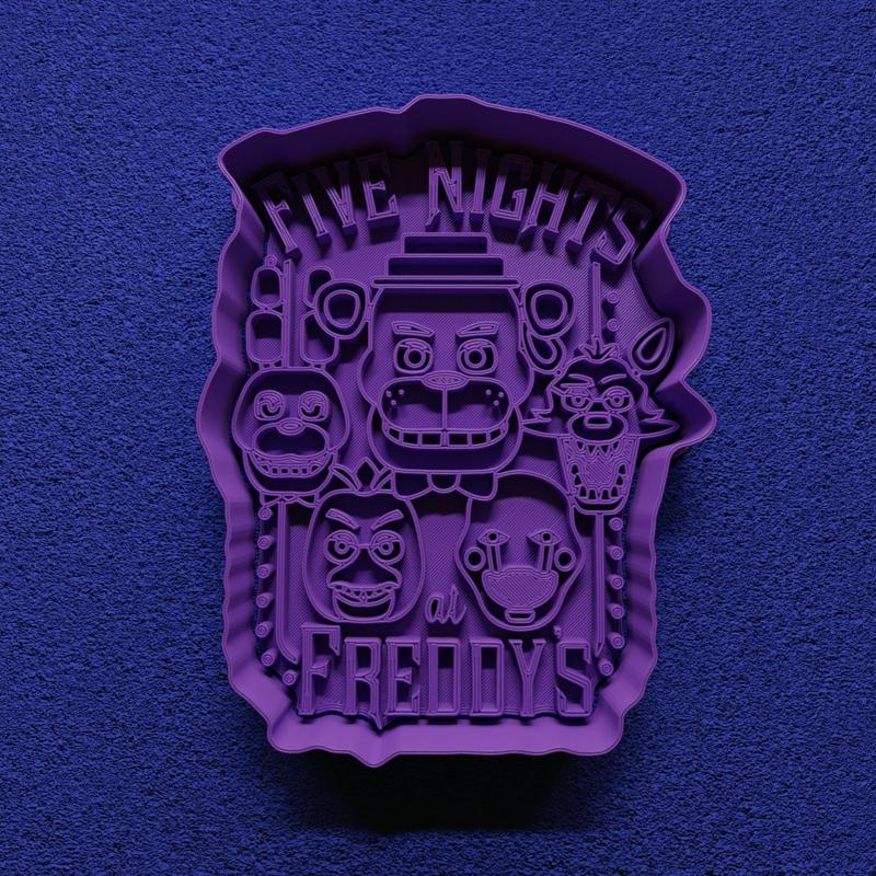 Five Nights at Freddy's Cookie Cutter STL