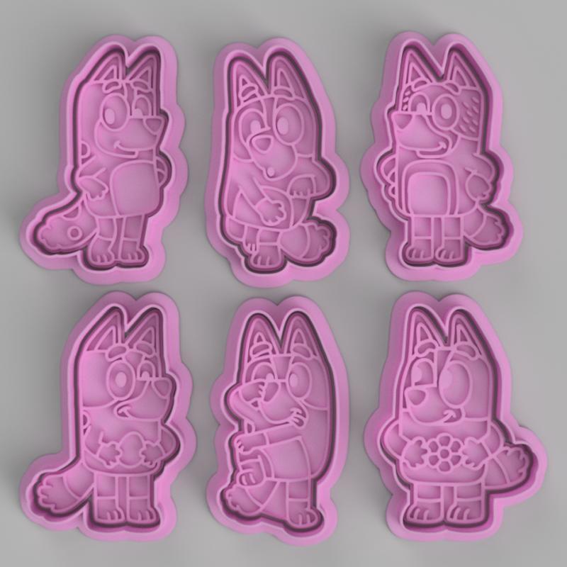 Cookie Cutters Bluey