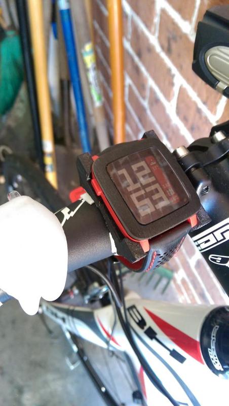 Pebble Time Bike Mount
