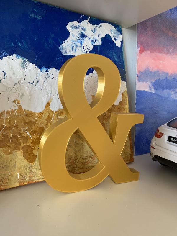 Ampersand letter