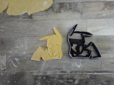 Pikachu sleeps Pokemon cookie cutter cookie cutter