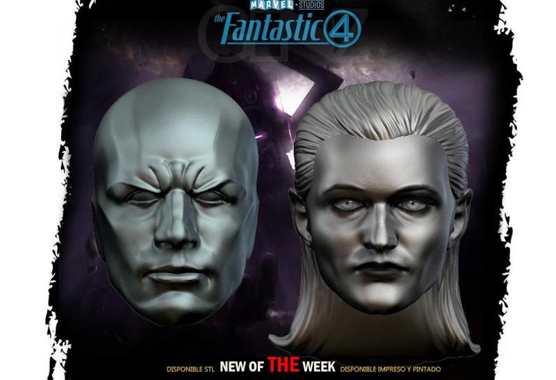 SILVER SURFER / NORRIN RADD / SHALLA BAL HEADS