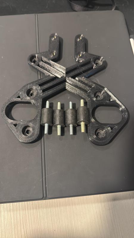 Ducati DesertX Side Dash plate Garmin