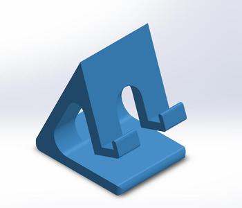 Phone Stand - 3D Printable & Sturdy Design