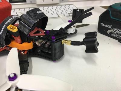 Impulse RC Alien 5 VTX, XSR and Antenna Bracket