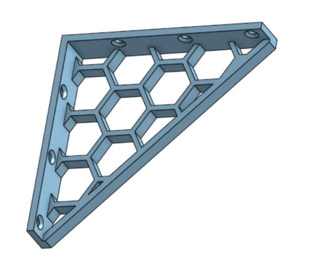 Modern style shelf bracket