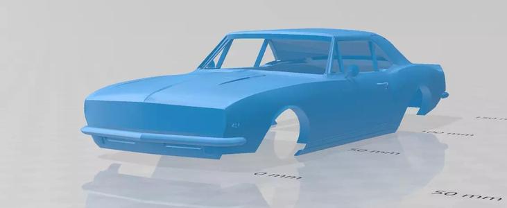 1967 Chevrolet Camaro RS 327 V-8 - Body Car Model