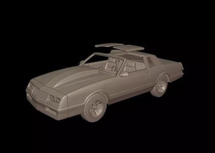 custom monte carlo 86 ss 3D PRINT MODEL