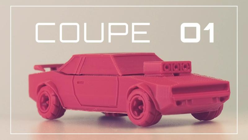 Coupe 01 - No Support - STL and 3MF Available