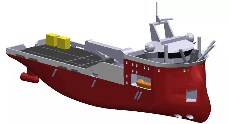 X-bow toy ship