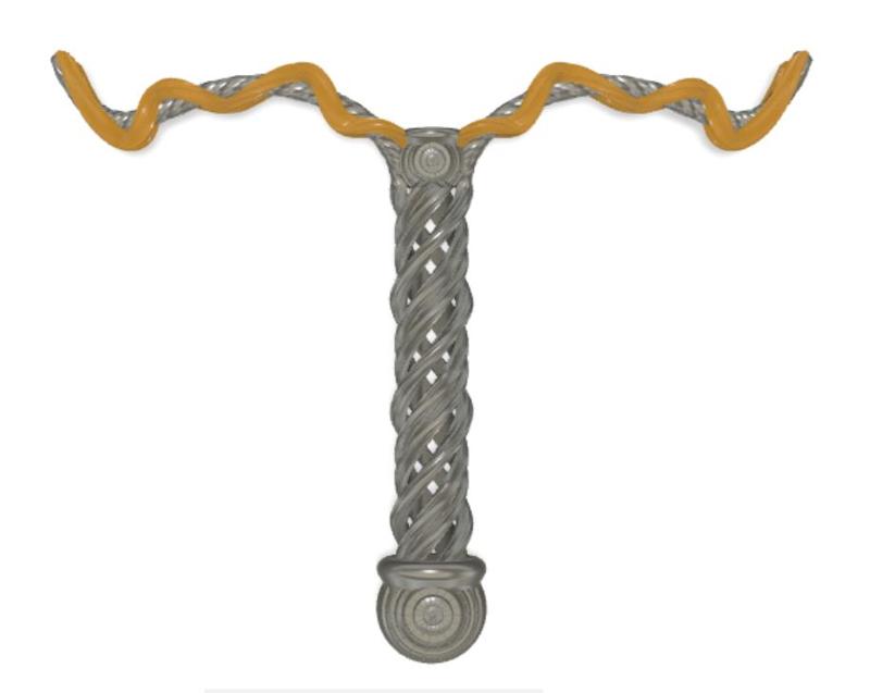 sparing sword handle (toy)