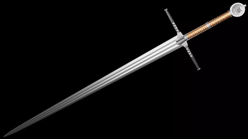 Geralt Steel Sword -The Witcher 3 Version