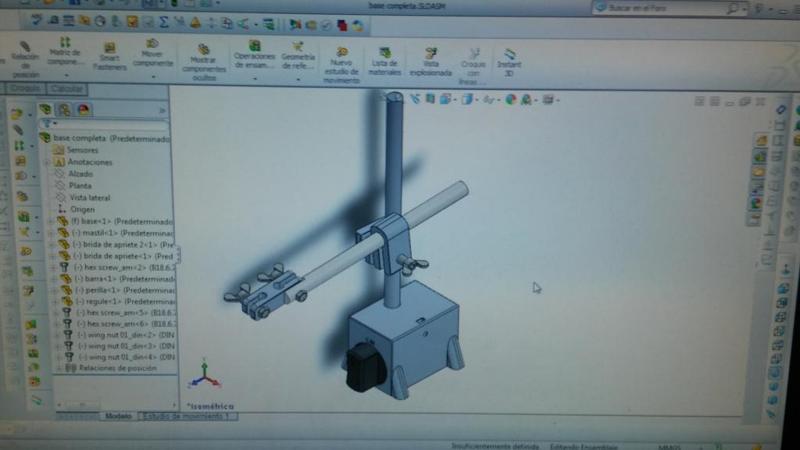 base magnetica para comparador
