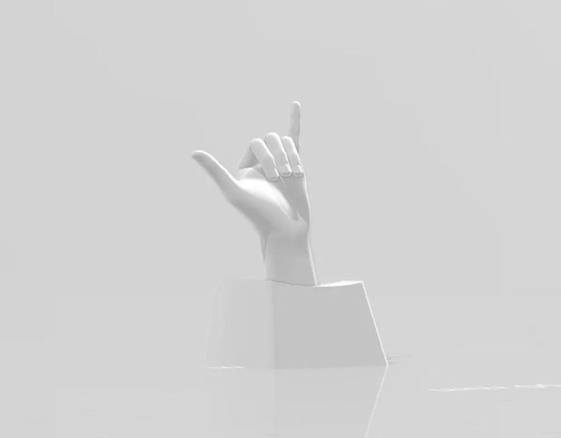 3D PRINT KEYCAP HAND 5