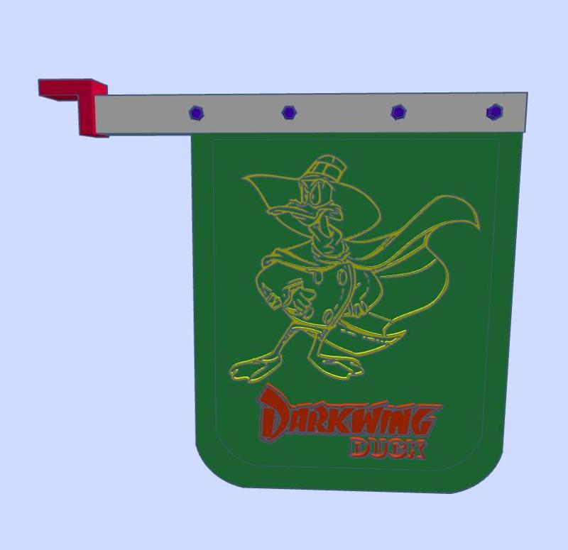 1/25th or 1/24th Semi Truck Mud Flap Collection