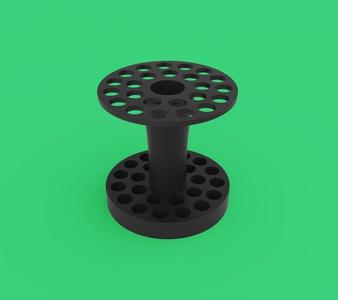 Circular Paint Brush & Pencil Holder