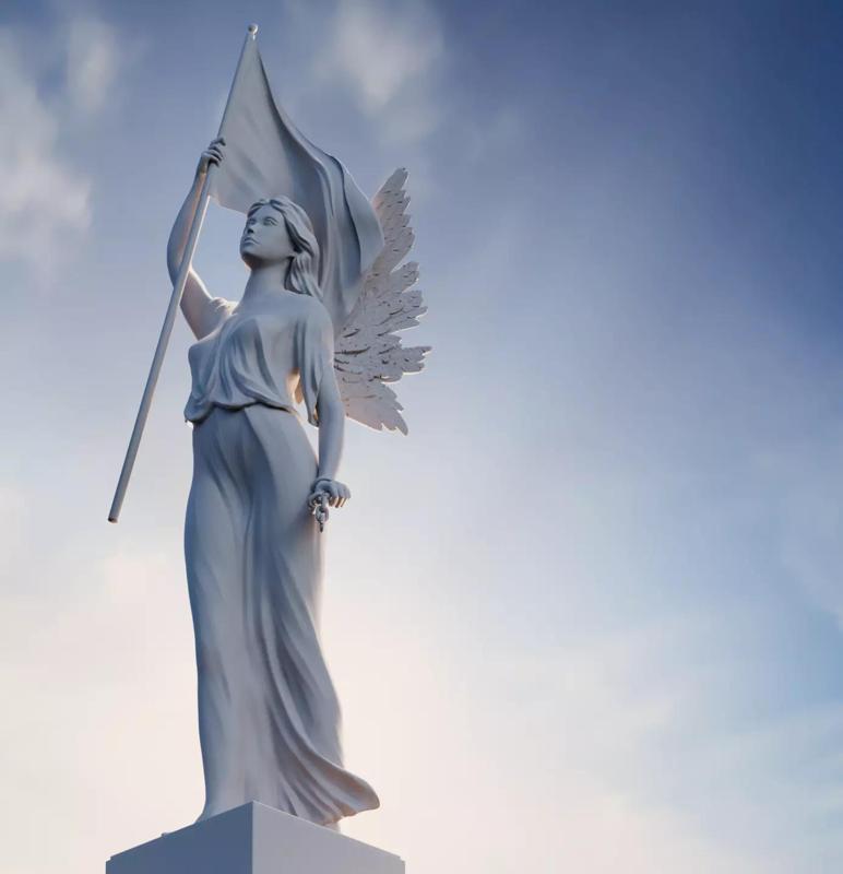 Liberty Angel Statuette