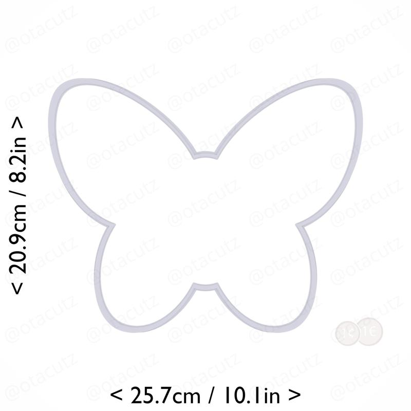Butterfly Cookie Cutter 9.75in / 24.8cm