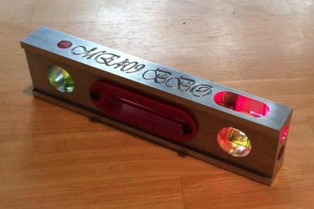 parametric level with laser insert
