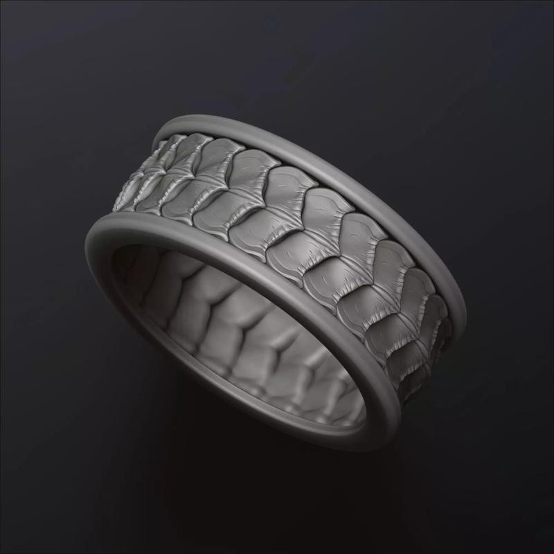 Dragon Scale Skin Ring