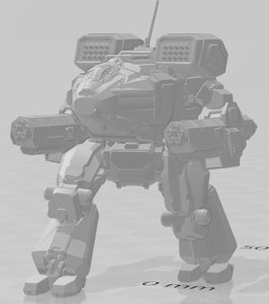 American Mecha Leader Wolf