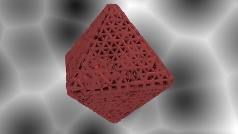 Octahedron Math art