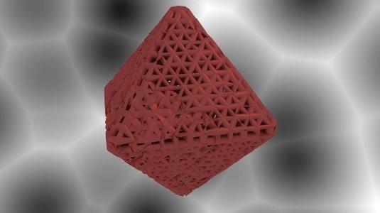 Octahedron Math art