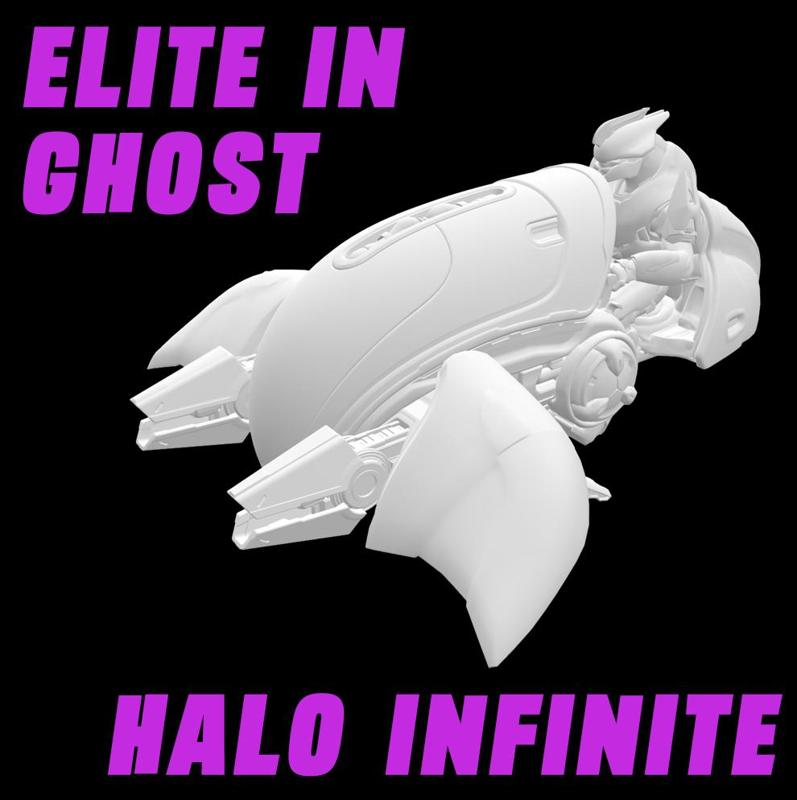 ELITES IN GHOSTS! (HALO MINIATURES FOR TABLETOP GAMING) HIGH QUALITY!