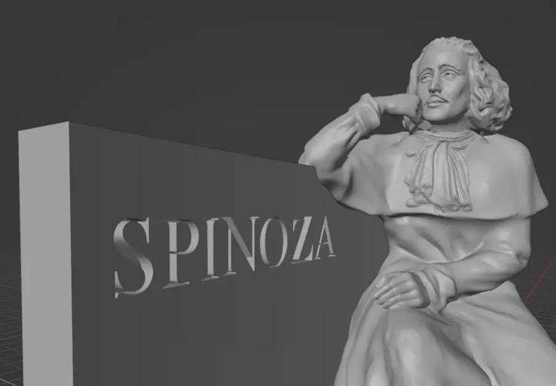Baruch Spinoza Statue
