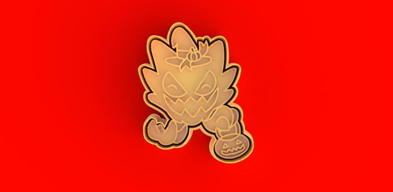 Halloween Pokemon Cookie Cutter / Halloween Pokemon Cookie Cutters