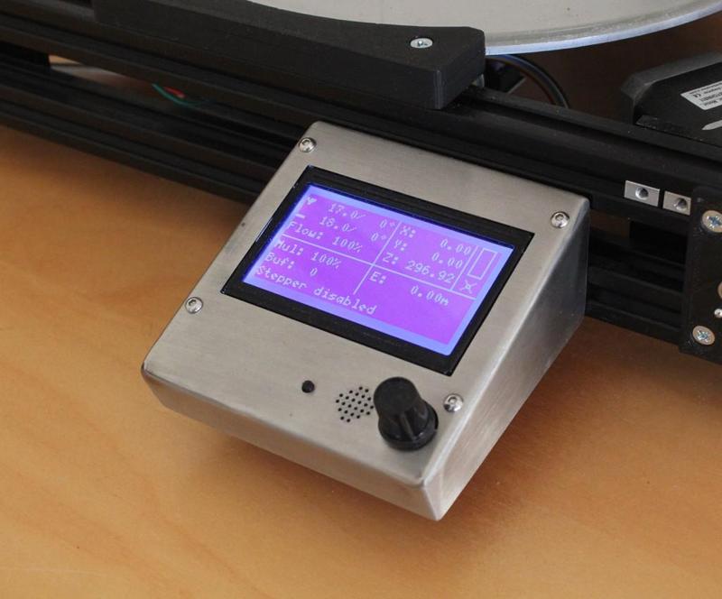 (Reset) knob for Stainless Steel Shell 4 Ramps LCD 12864 from RobotDigg