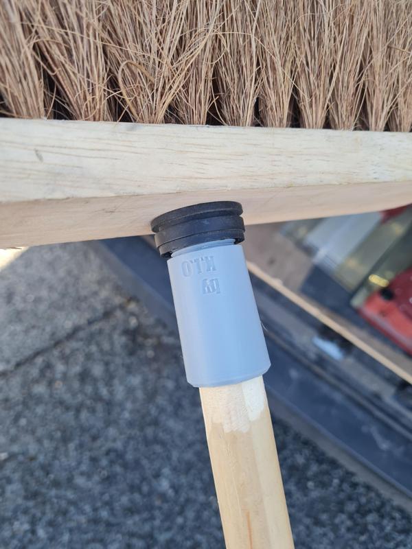 Wooden brush socket, 24mm thread