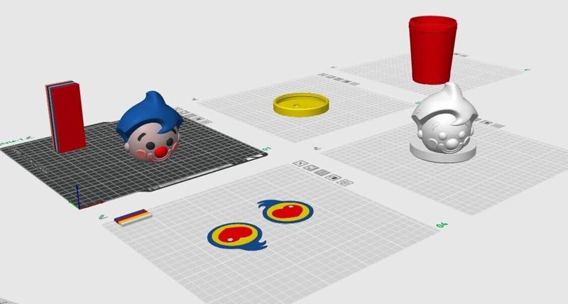 Plim Plim Clown Milkshake Tumbler