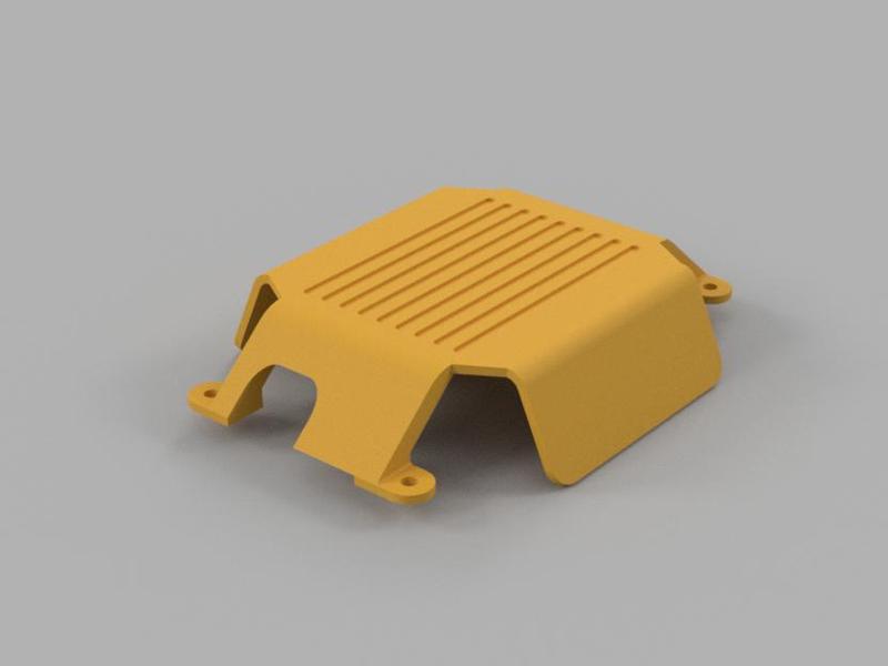 Tamiya CC02 - Skid plate for 242mm wheel base