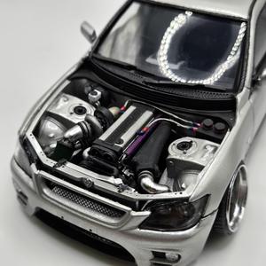 1/24 Toyota Altezza/Lexus IS Engine Bay Transkit with Big Turbo 1JZ/2JZ