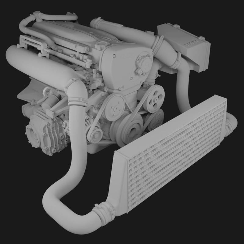 Nissan RB26DETT stock engine