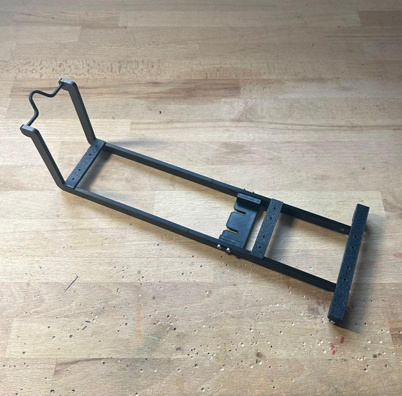 Hooklift sled (Hooklift/ unroller) fits du Scale-Parts (Tamiya, 1/14)