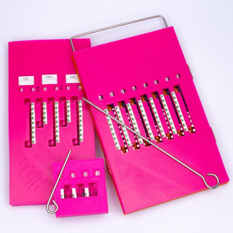 Mechanical Slide Adder Calculator Addiator decimal binari time add subtract