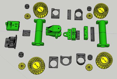 kit john Deere 9620 RX V2 bruder