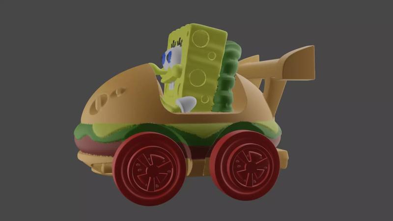Sponge Bob Burgercar