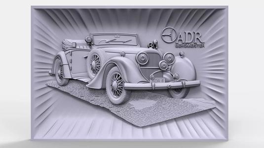 Austro Daimler ADR 6 Bergmeister bas relief