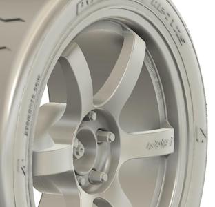 1/24 19x9.5 (F2) Rays gram LIGTHS 57DR wheels