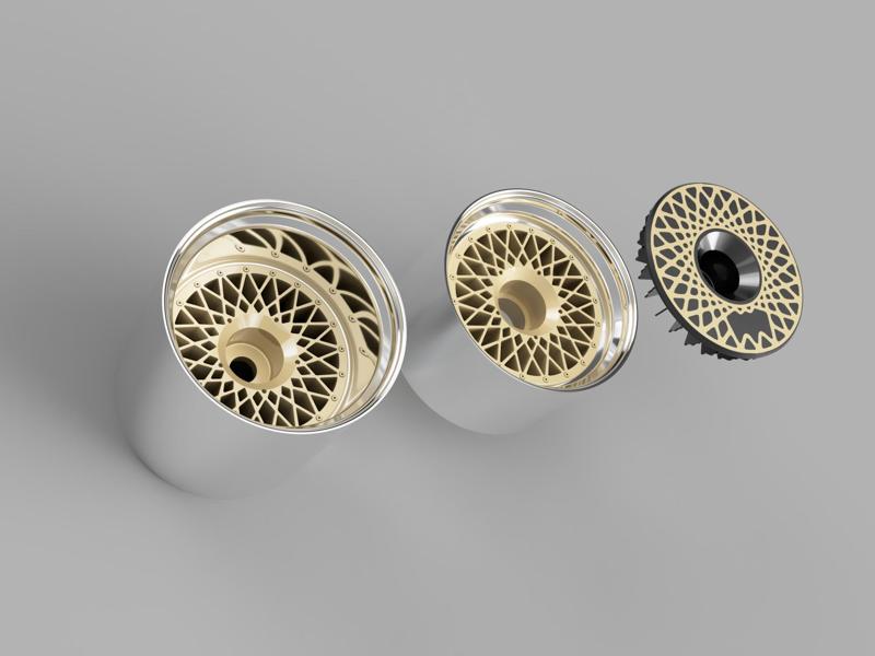 Tamiya 1/10 Porche 956 Gr. C BBS Racing Wheels