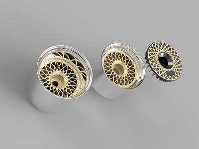 Tamiya 1/10 Porche 956 Gr. C BBS Racing Wheels