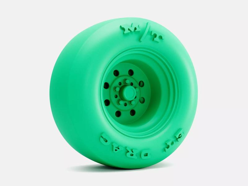 15x10 Weld Draglite Wheel MT Drag Slick 28 Tire