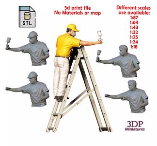 N4 Painter on the Ladder