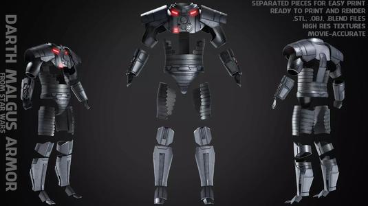 Star Wars Darth Malgus Armor for Cosplay