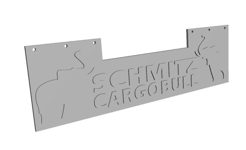 TAMIYA MUDFLAP Schmitz Cargobull