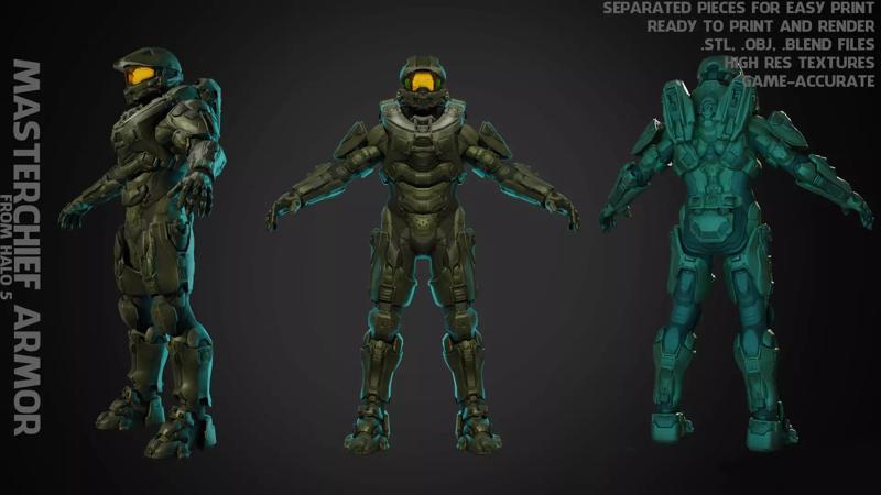 Halo 5 Master Chief full Armor for Cosplay